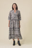 Lillian Black Spot Tier Dress,Video