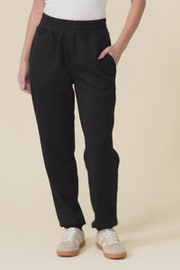 Sabi Black Relaxed Sweatpants,Video