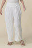 Costello White Crinkle Cotton Pants,video