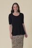Nicky Black Half Sleeve Top,Video