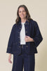 Hilary Dark Blue Denim Shacket,Video