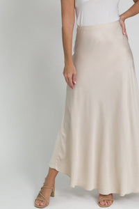 Tilba Champagne Maxi Skirt,Video