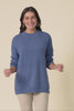Yanny Blue Organic Cotton Knit Jumper,Video