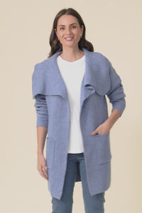 Abigail Blue Oversized Cardigan,Video