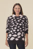 Adams Brown Spot Knit Jumper,Video