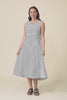 Sabrina Navy Stripe Cotton Pocket Dress,video