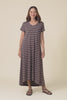 Patrick Dark Brown Stripe Cotton Pocket Dress,video