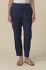 Tatum Navy Linen Pants,Video