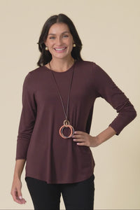 Buttery Carla Wine Top,Video
