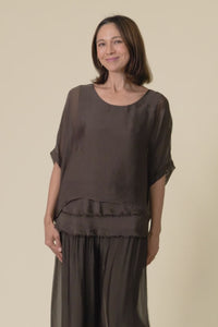 Myers Chocolate Silk Layer Top,Video