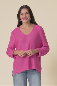 Toulouse Hot Pink Cotton Jumper,Video