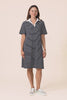 Freddy Navy Stripe Cotton Polo Dress,video