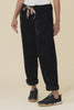 Agatti Black Drawstring Pants,Video