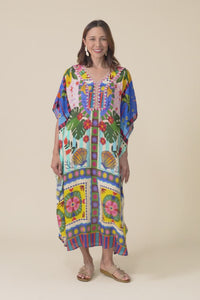 Normie Blue Seaside Kaftan,Video