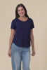 Janis Navy Bamboo Tee,Video