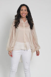 Eden Cream Collared Shirt,Video