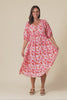 Nolte Pink Petal Pocket Dress