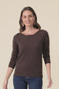 Valery Chocolate Wool Cashmere Jumper,Video