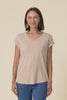 Monte Oat Cotton Vee Tee,Video