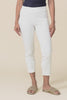 Missy White Cropped Stretch Pants,video