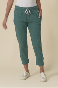Fundamental Brunch Teal Cotton Sweatpants