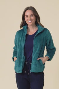Ackerley Blue Faux Fur Jacket,Video