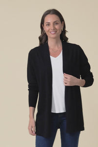 Morocco Black Knit Cardigan,Video