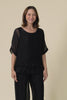 Myers Black Silk Layer Top,Video