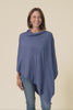 Amy Steel Wool Blend Poncho