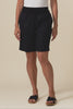 Aster Black Linen Shorts,Video