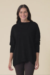 Renfrey Black Knit Jumper,Video
