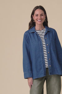 Vespa Mid Blue Denim Shirt,Video