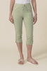 Bulimba Olive Cotton Capri Pants,video