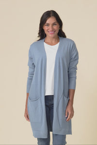 Mary Steel Pocket Cardigan,Video