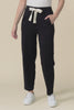 Fisher Black Cotton Barrel Pants,Video
