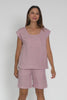 Gabriele Beige Stripe Linen Top,Video