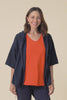 Saltair Navy Linen Zip Jacket,Video