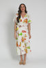 Luanne White Harvest Linen Blend Dress,Video
