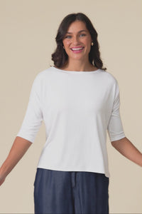 Camila White Bamboo Top,Video