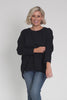 Divine Black Cotton Crew Sweatshirt,Video