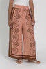 Aphrodite Chocolate Seashell Linen Pants,Video