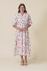 Destiny Pink Floral Linen Blend Dress,Video