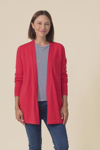Morocco Red Knit Cardigan,Video