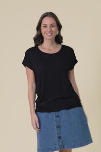 Newton Black Drape Tee,Video
