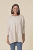 Meryl Beige Wool Blend Drape Jumper,Video