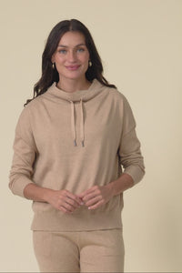 Rowan Cream Cotton Cashmere Knit Jumper