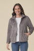 Ackerley Taupe Faux Fur Jacket,Video