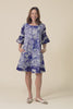 Act Blue Floral Cotton Ruffle Dress,Video