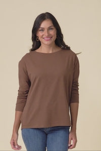 Moya Chocolate Hi Lo Top,Video