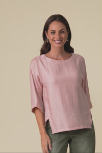 Tommy Blush Side Split Top,Video